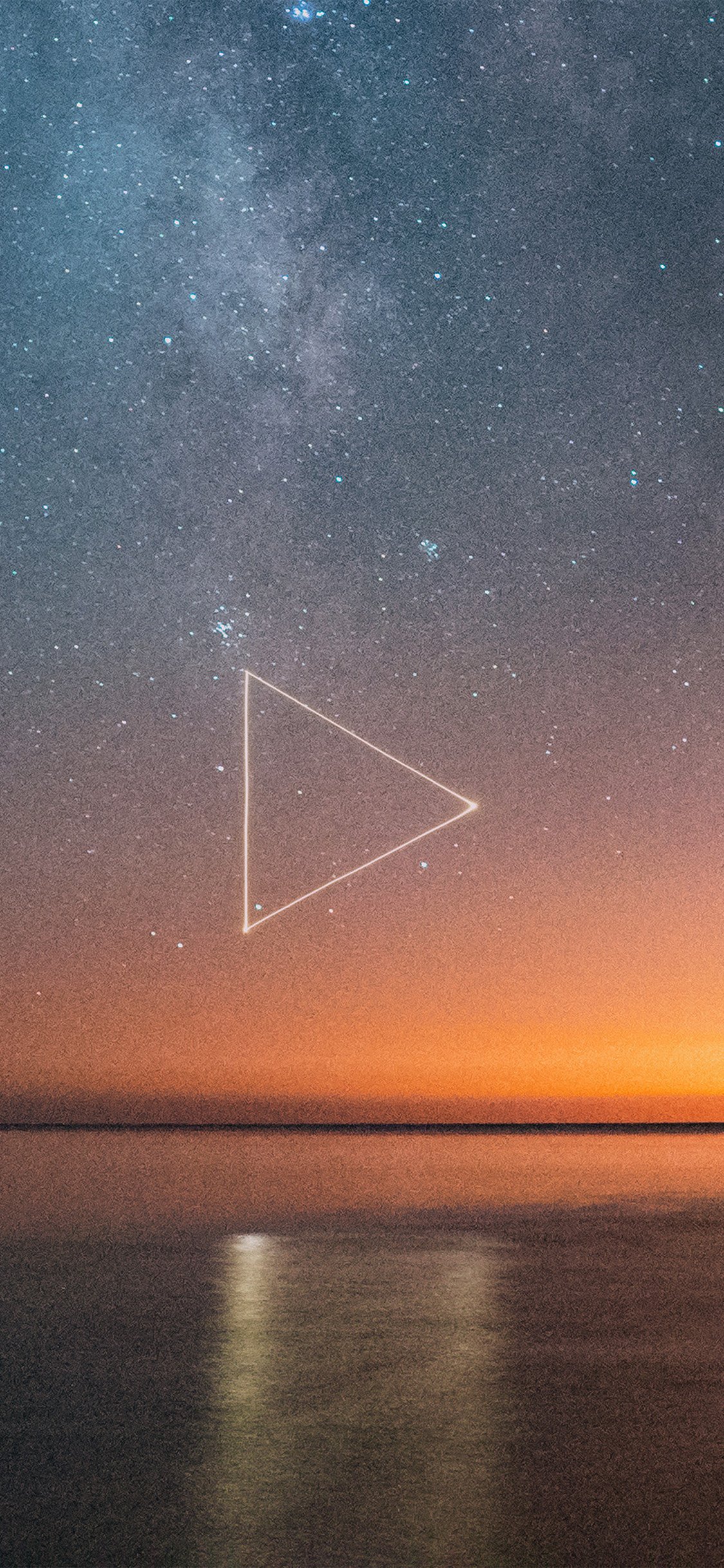 Com Apple Iphone Wallpaper Nz55 Sea Sunset Star Play - Sunset Stars Wallpaper Iphone - HD Wallpaper 