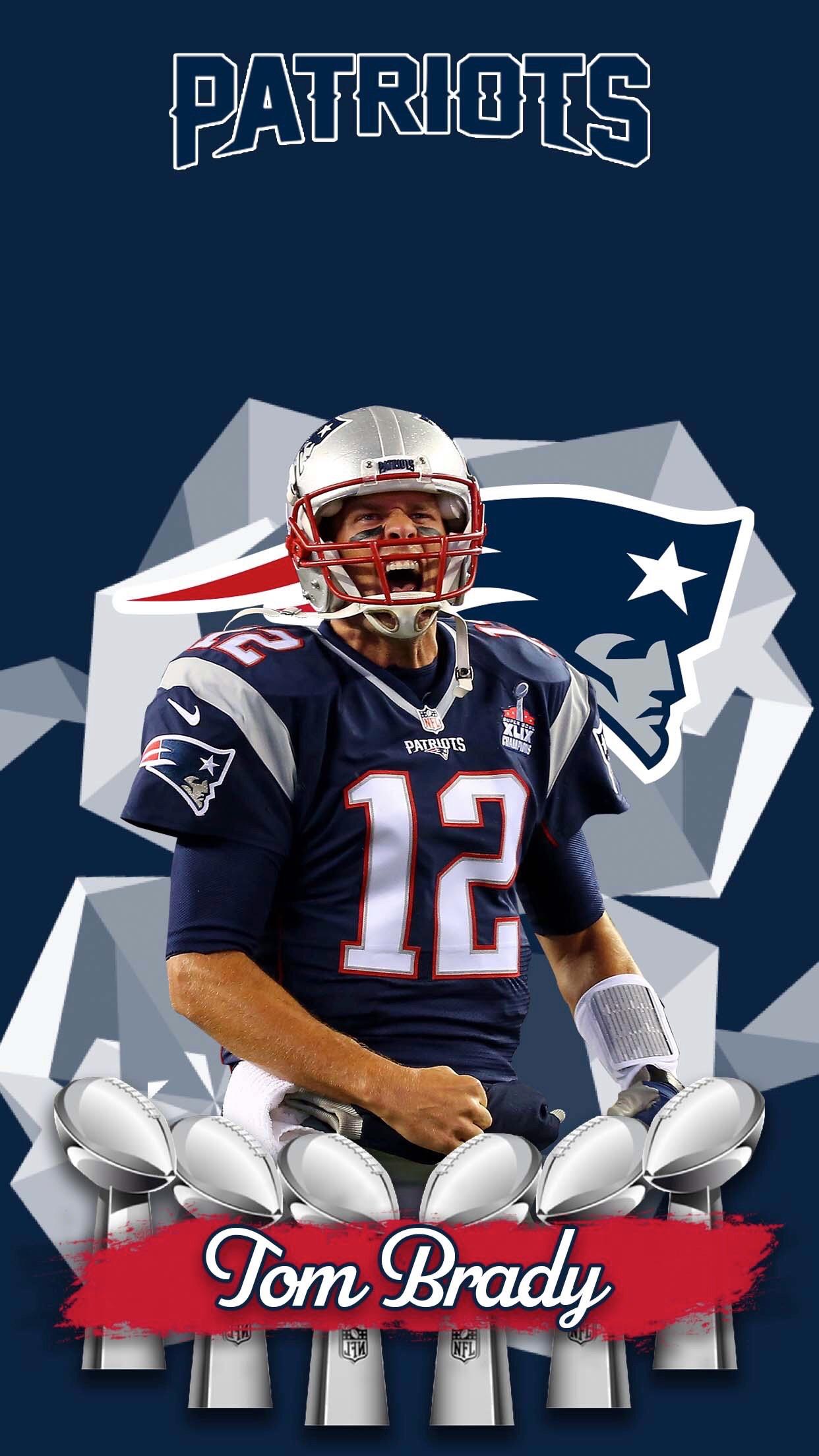 Patriots Wallpaper Tom Brady - HD Wallpaper 