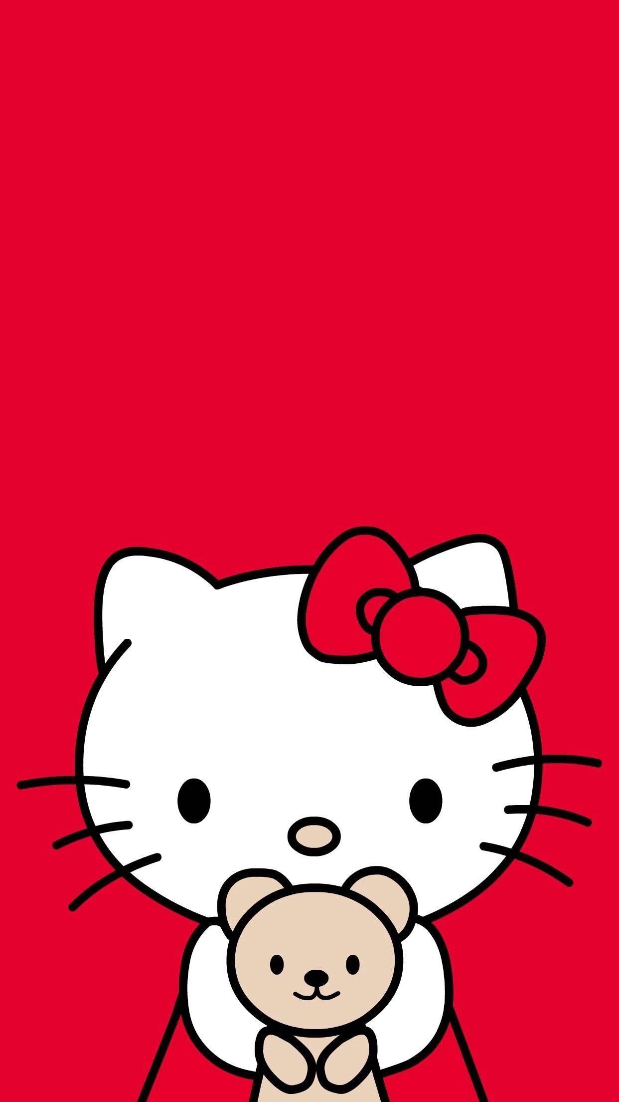 My Red Kitty 
 Data Src Red Hello Kitty Wallpaper For - Taiwan Taoyuan International Airport - HD Wallpaper 