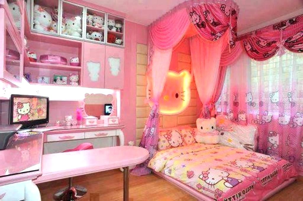 Hello Kitty Room Set Hello Kitty Bedroom Hello Kitty - Hello Kitty Small  Room Design - 1024x680 Wallpaper 