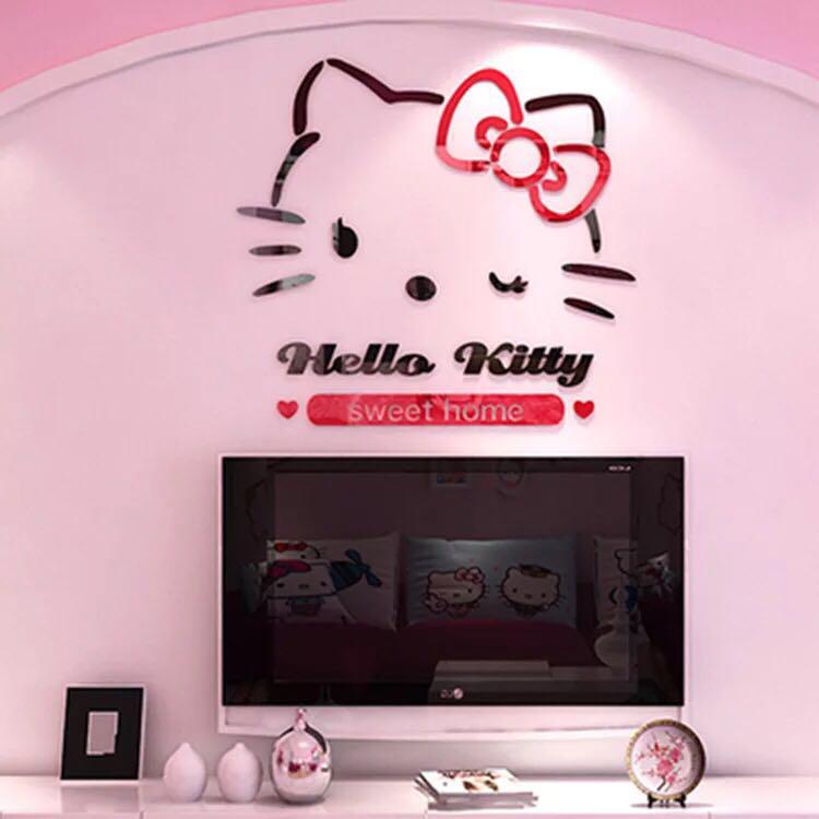Hello Kitty Sweet Home Sticker - HD Wallpaper 
