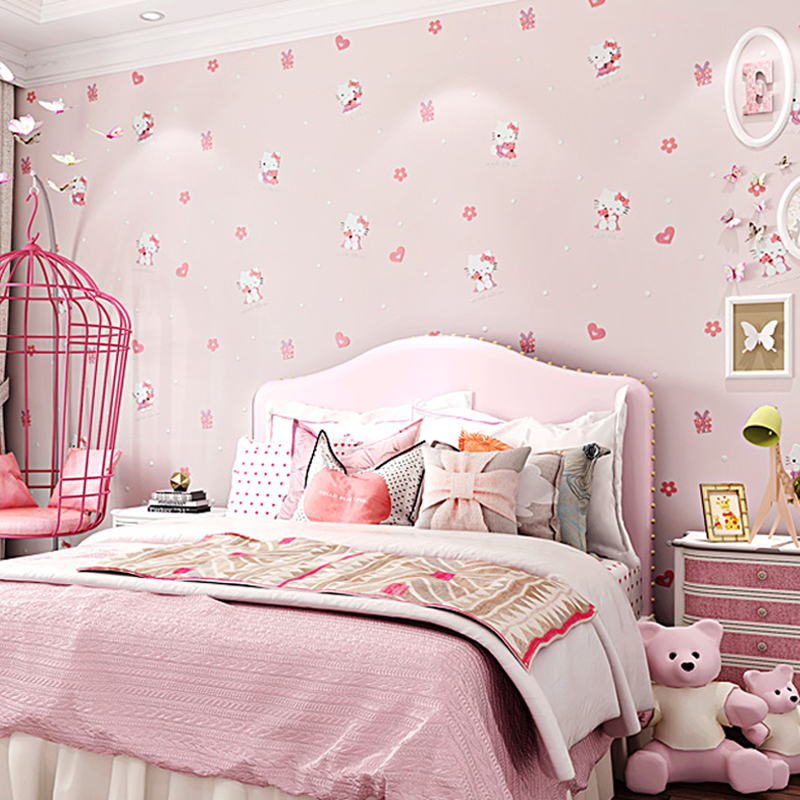 Beautiful Hello Kitty Bedroom - HD Wallpaper 