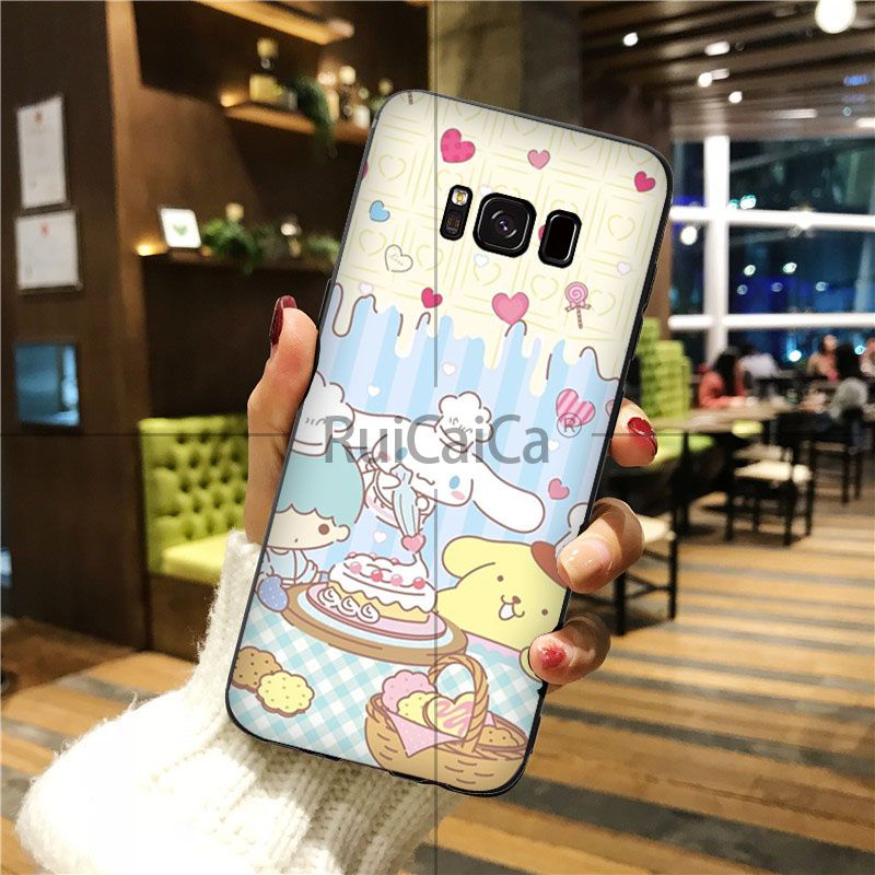 Sanrio Pompompurin Cartoon Girl - Samsung Galaxy S6 Edge - HD Wallpaper 