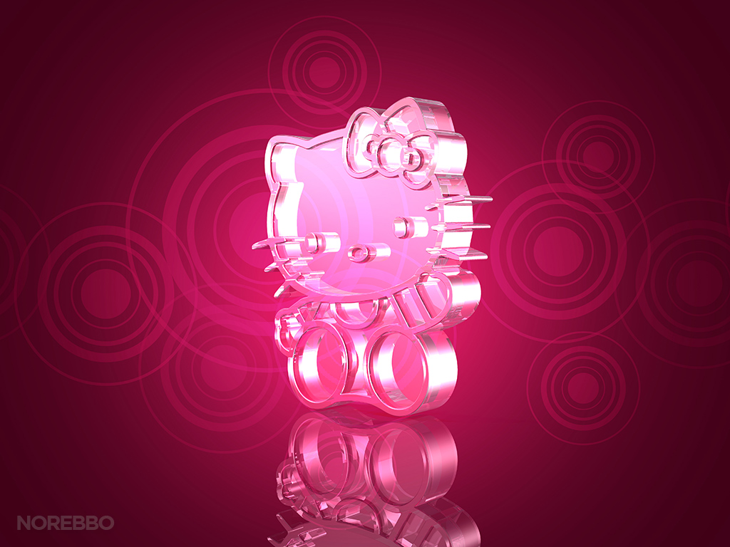 Download Wallpaper Hello Kitty 3d Image Num 25