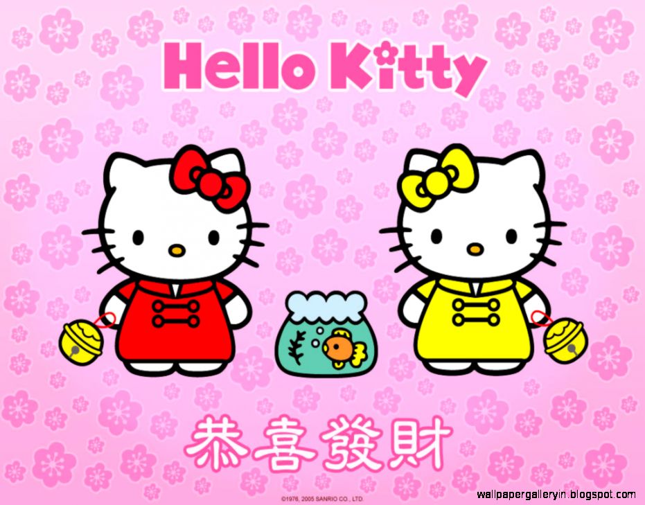 Hello Kitty Red Yellow Hd 1825 Wallpaper - Hello Kitty - HD Wallpaper 