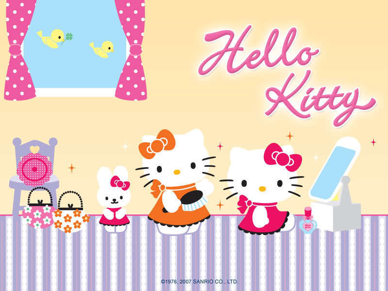 Hello Kitty Wallpaper - Hello Kitty - HD Wallpaper 