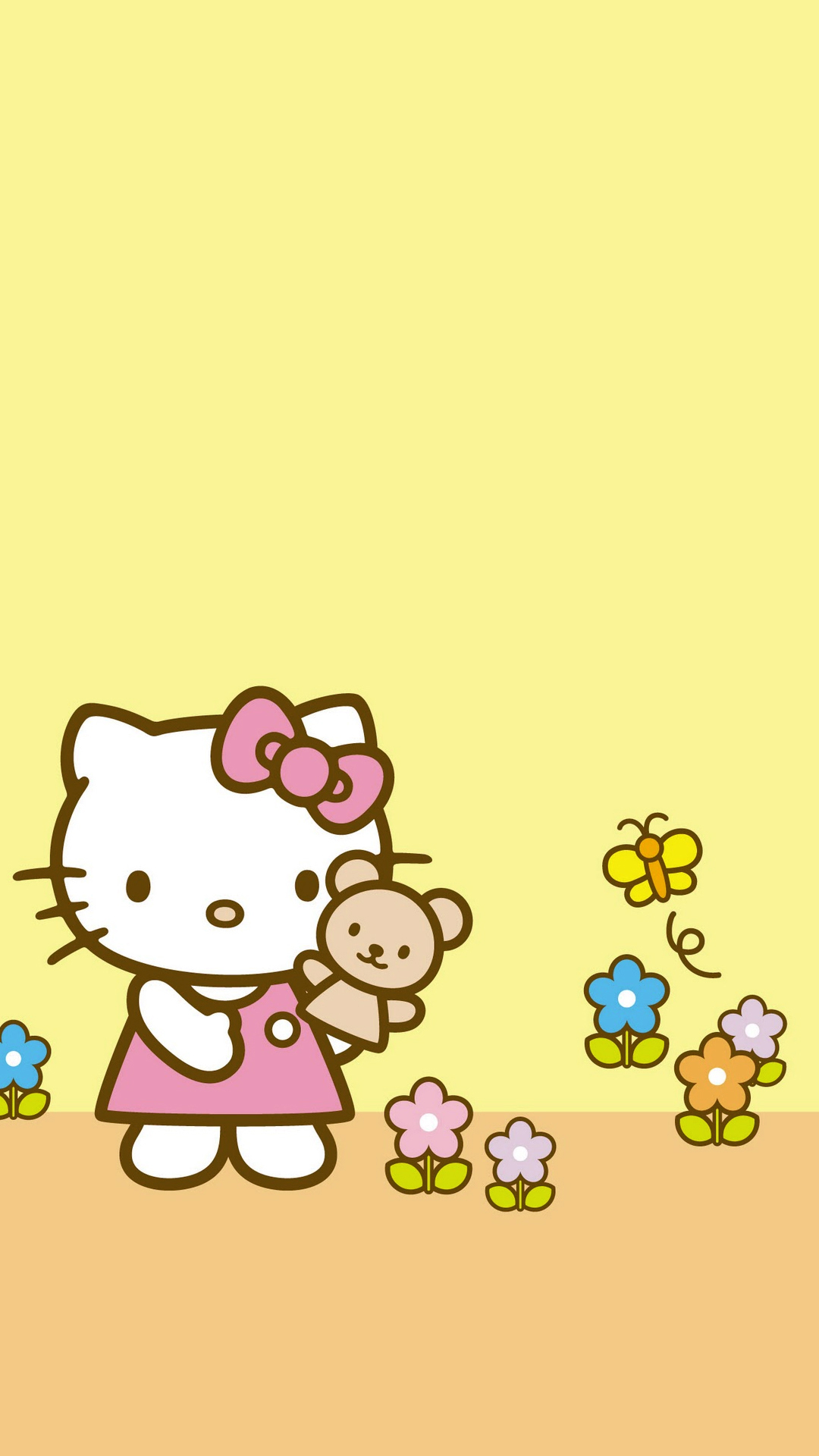 Mobile Wallpaper - Hello Kitty Wallpaper Hd - HD Wallpaper 