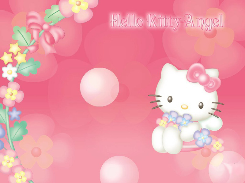 Hello Kitty Birthday Background Tarpaulin - 800x600 Wallpaper 