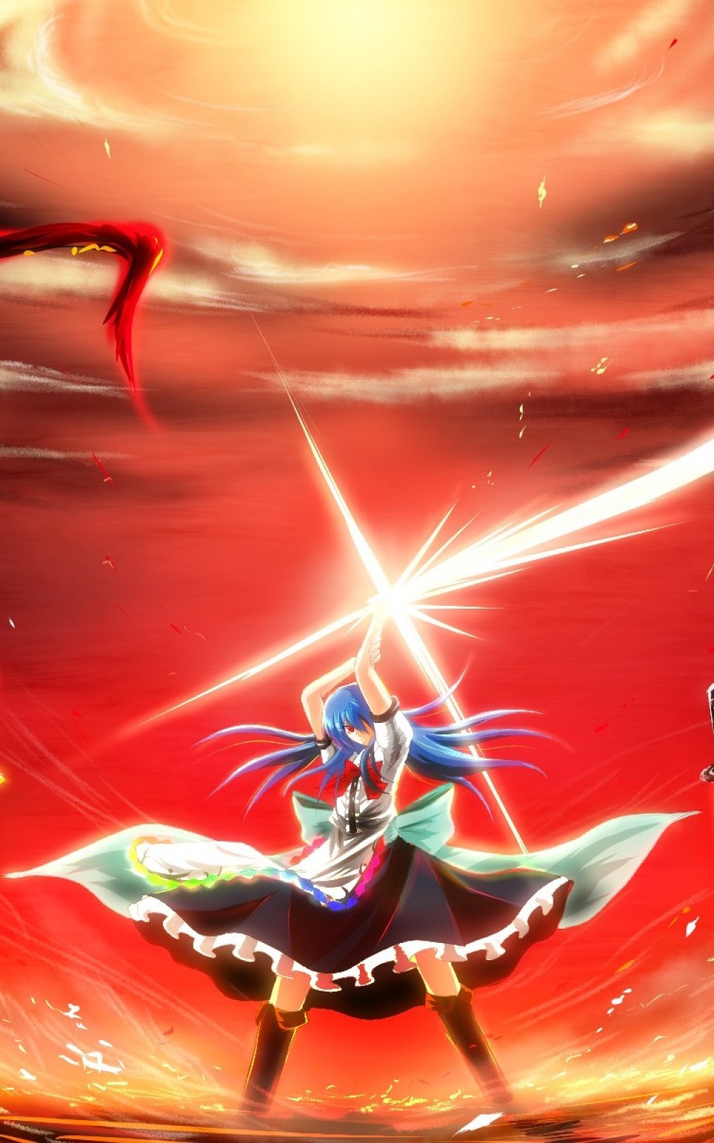 Orange Anime Android - HD Wallpaper 