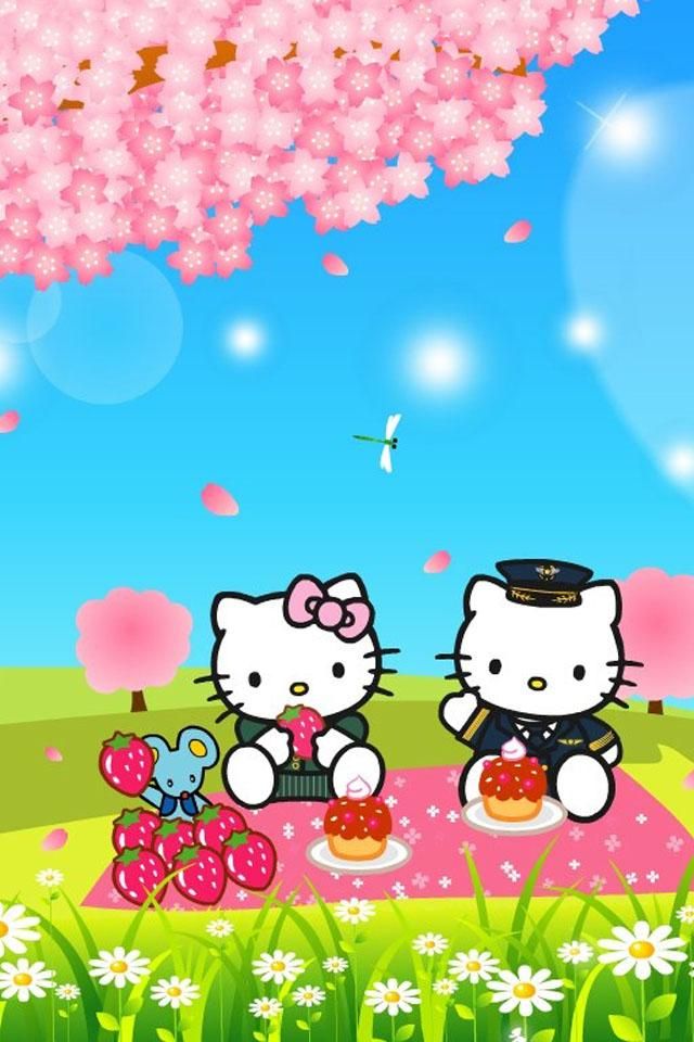 Hello Kitty Wallpaper Free - Frame Hello Kitty Png - HD Wallpaper 