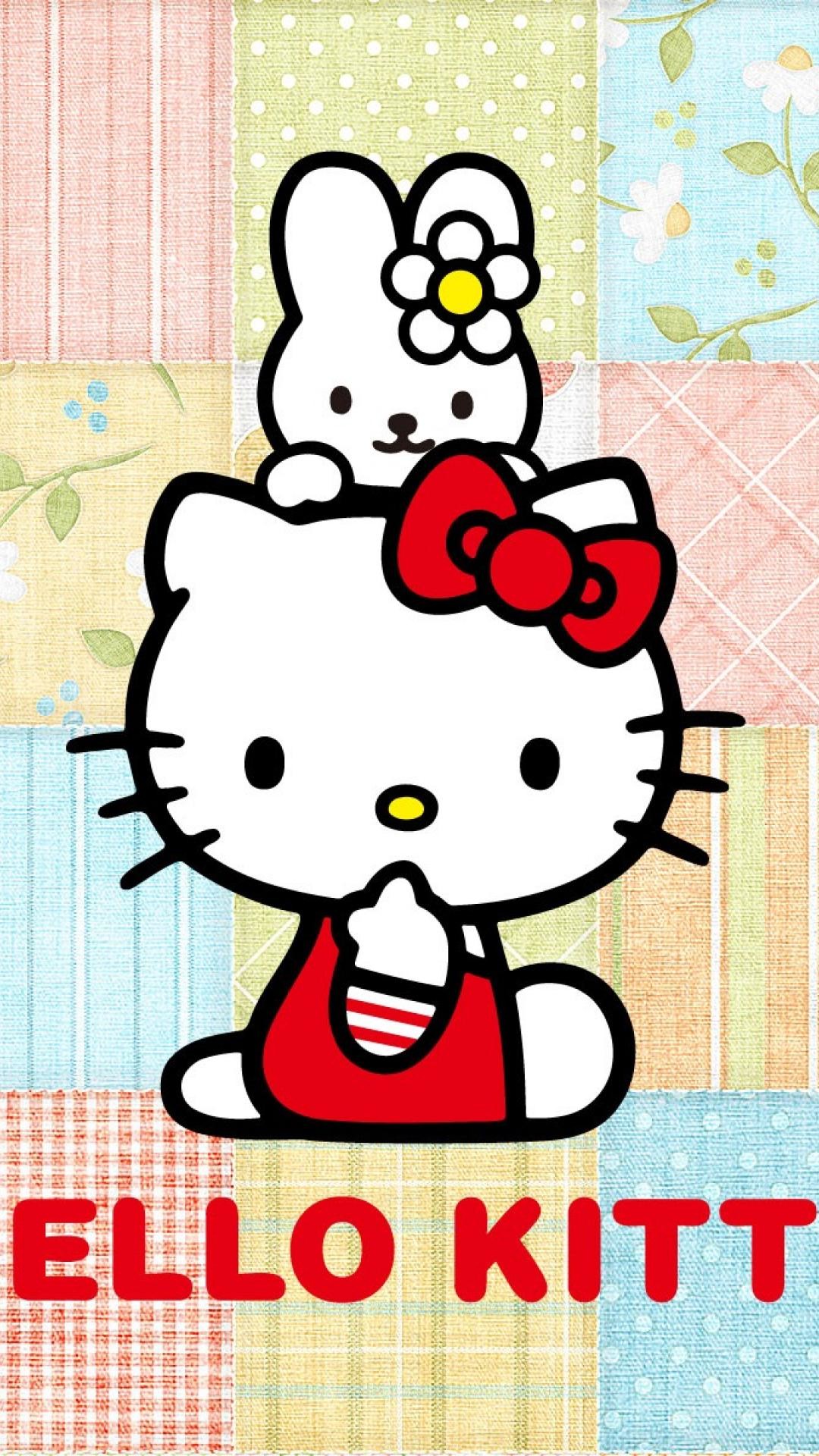Hello Kitty Iphone Wallpaper For Plus 
 Data-src - Hello Kitty And My Melody - HD Wallpaper 