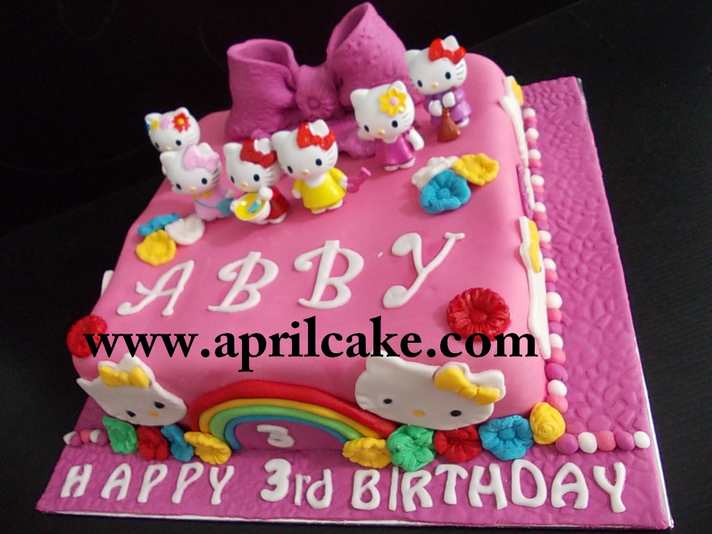 Hello Kitty Cake Abby - HD Wallpaper 