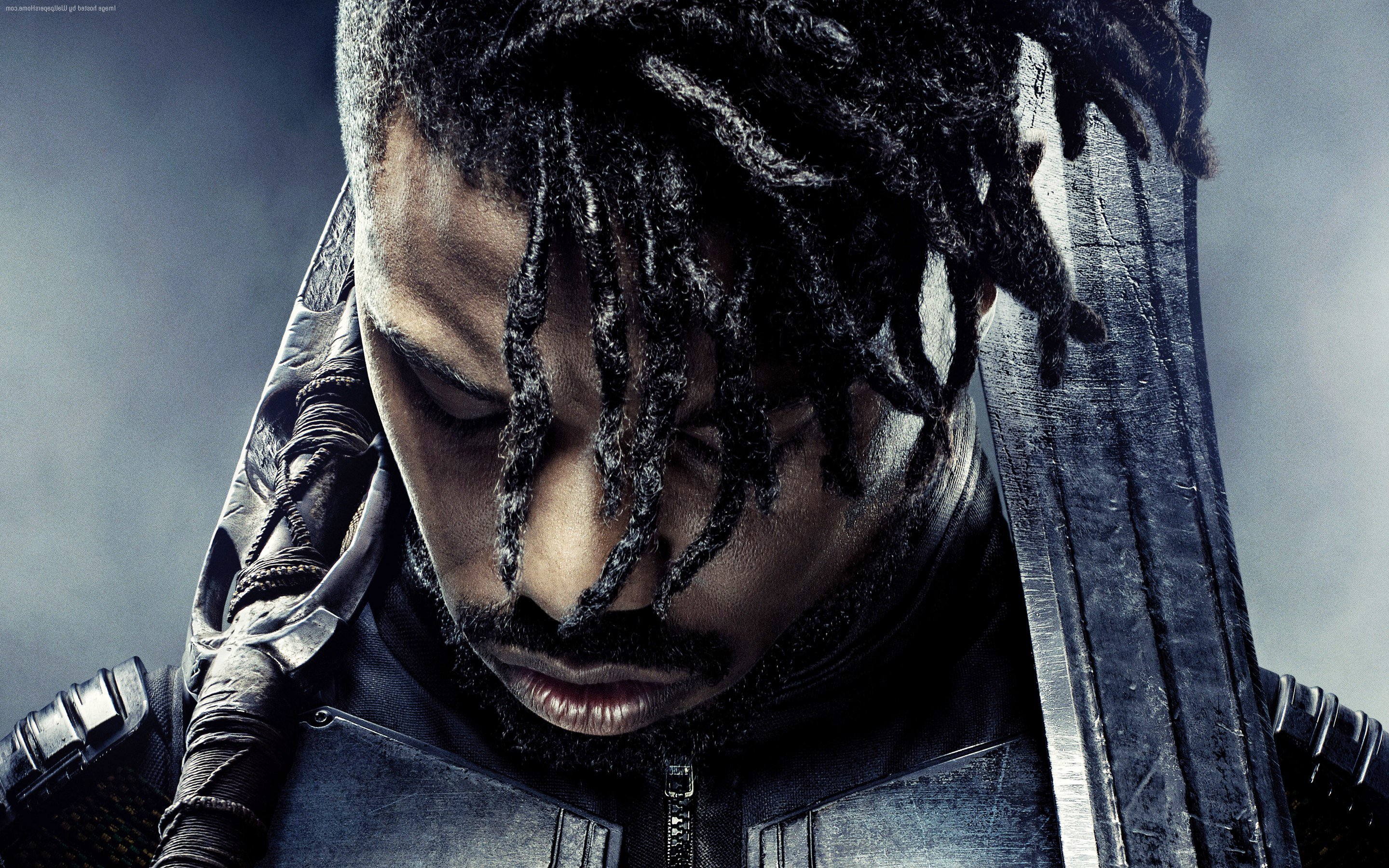 Black Panther Wallpaper Michael B Jordan - HD Wallpaper 