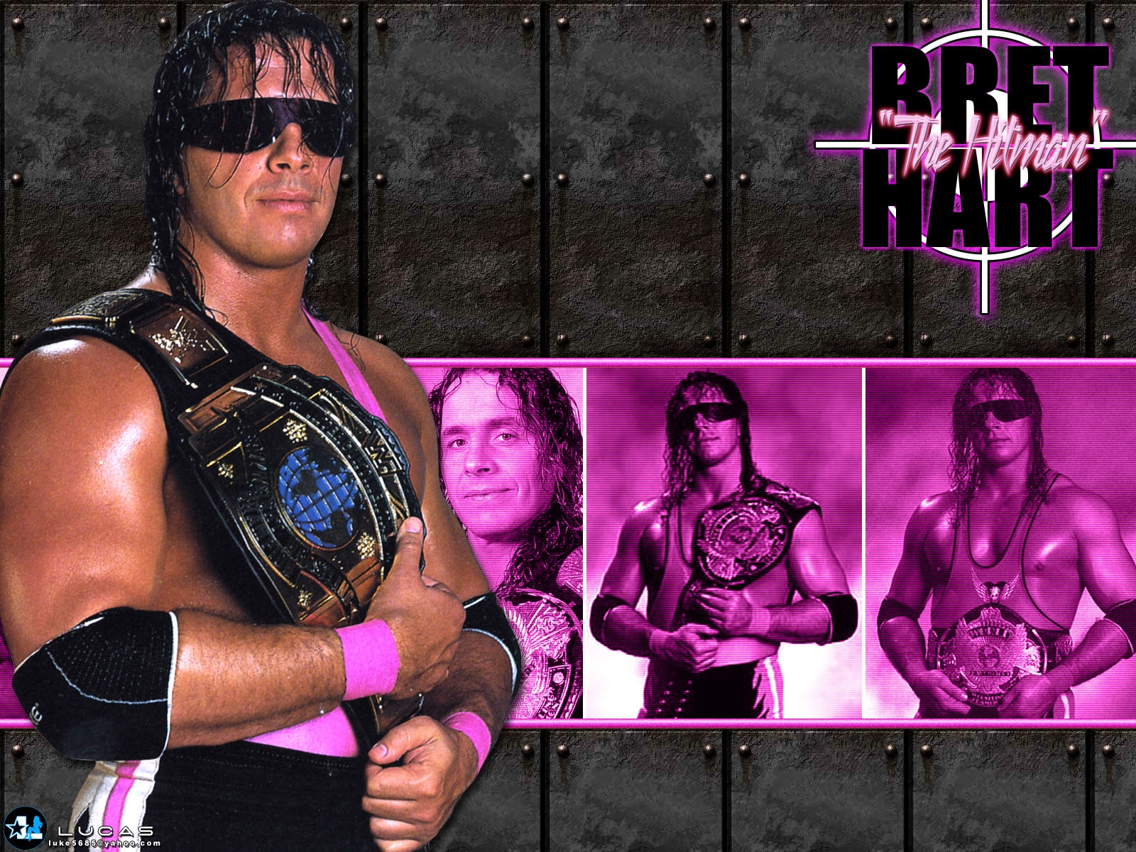 Bret Hart Wwf Hd - HD Wallpaper 