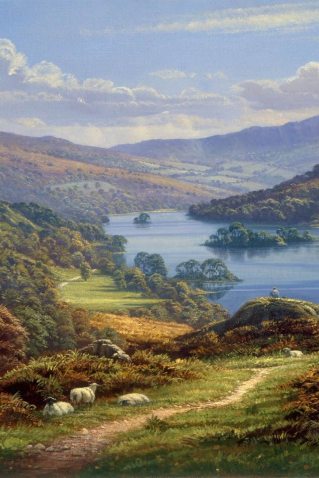 Lake District Wallpaper Iphone - HD Wallpaper 