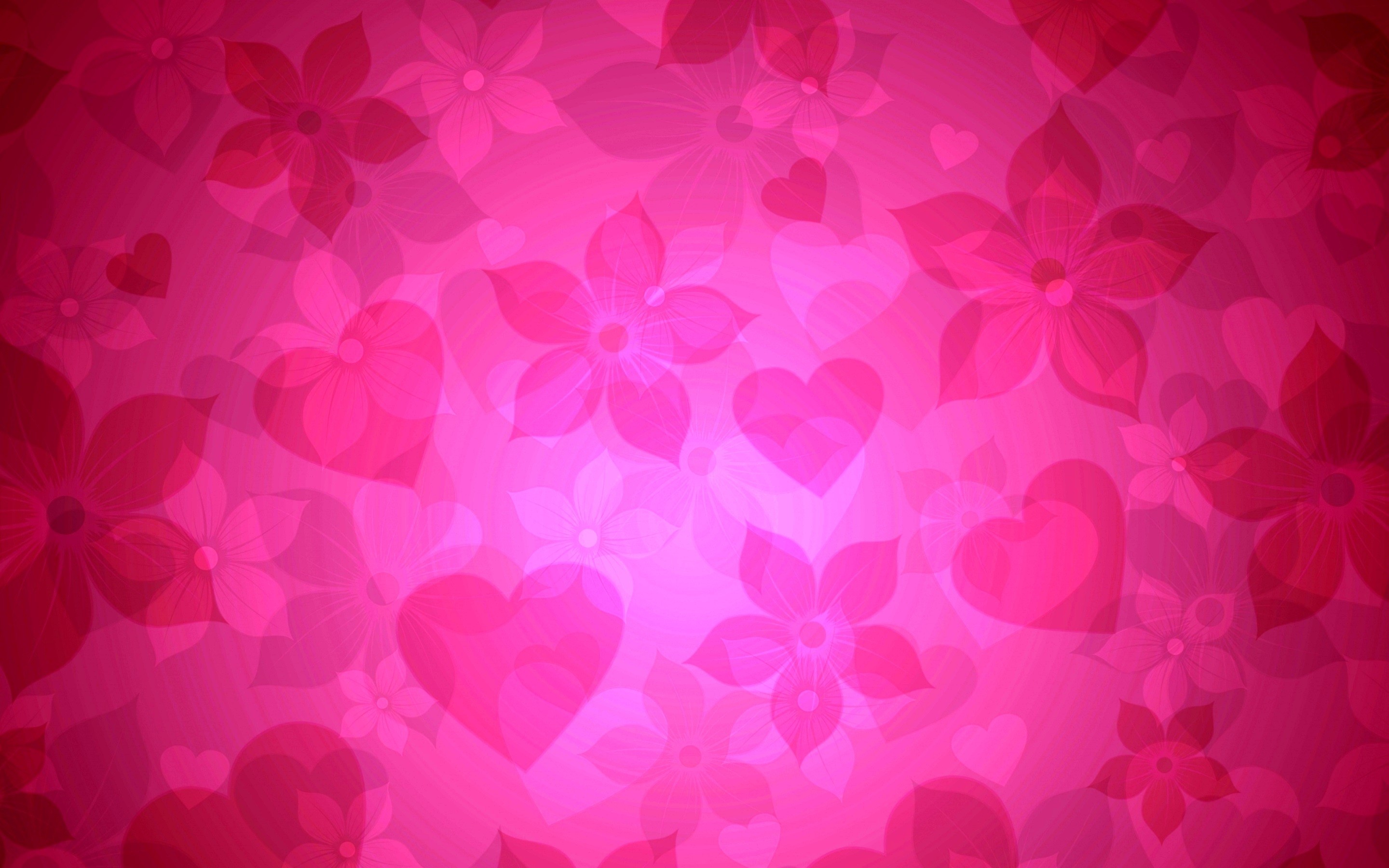 2880x1800, Pink Heart Background Wallpaper 
 Data Id - Wallpaper - HD Wallpaper 