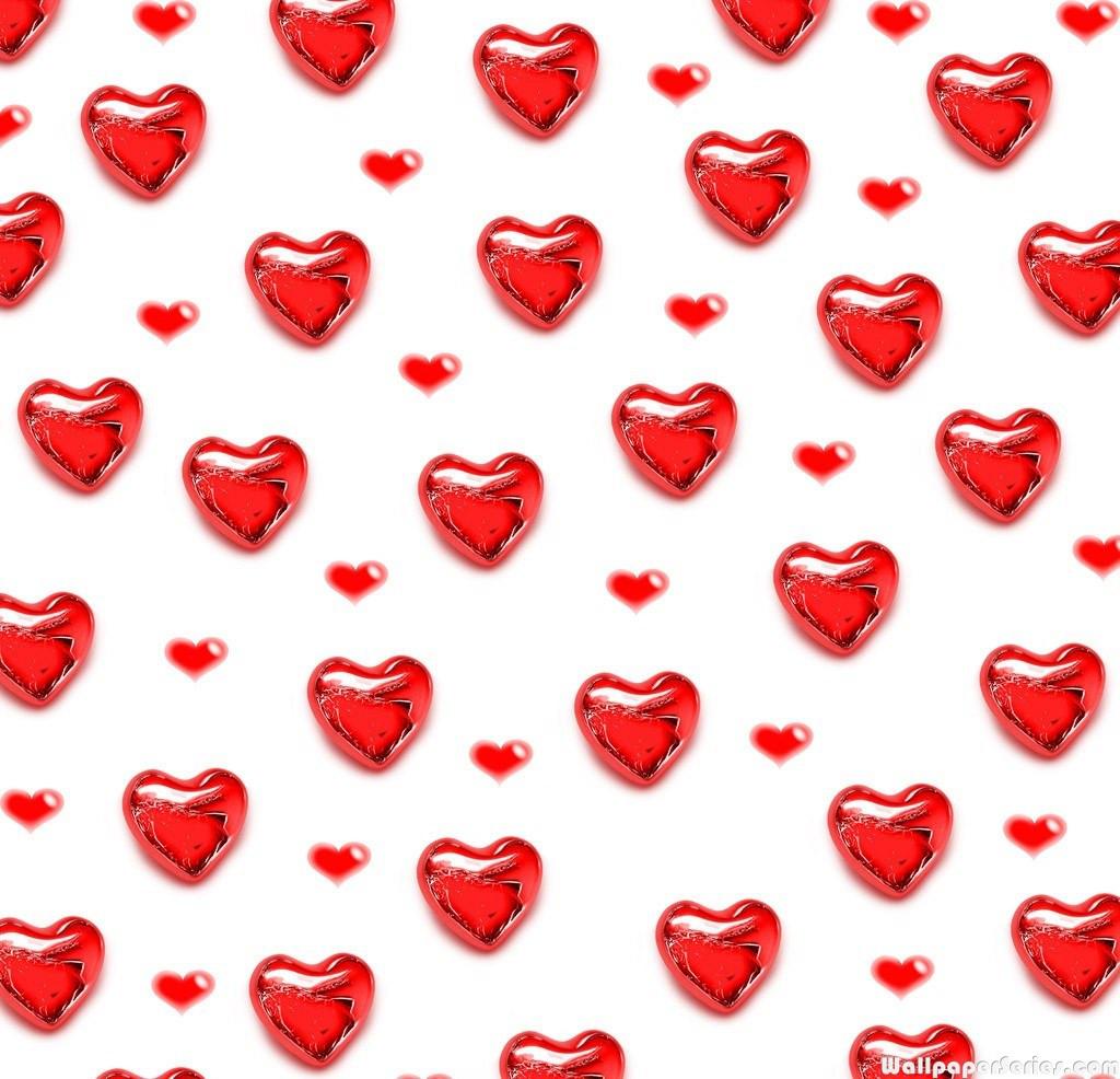 Hd Cute Red Heart Pattern Wallpaper Cute Red Hearts 1024x986 Wallpaper Teahub Io