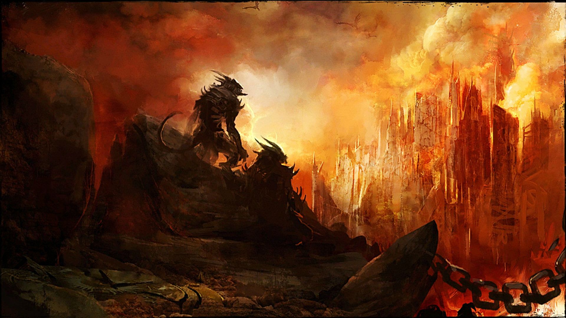 Fireheart Rise - HD Wallpaper 