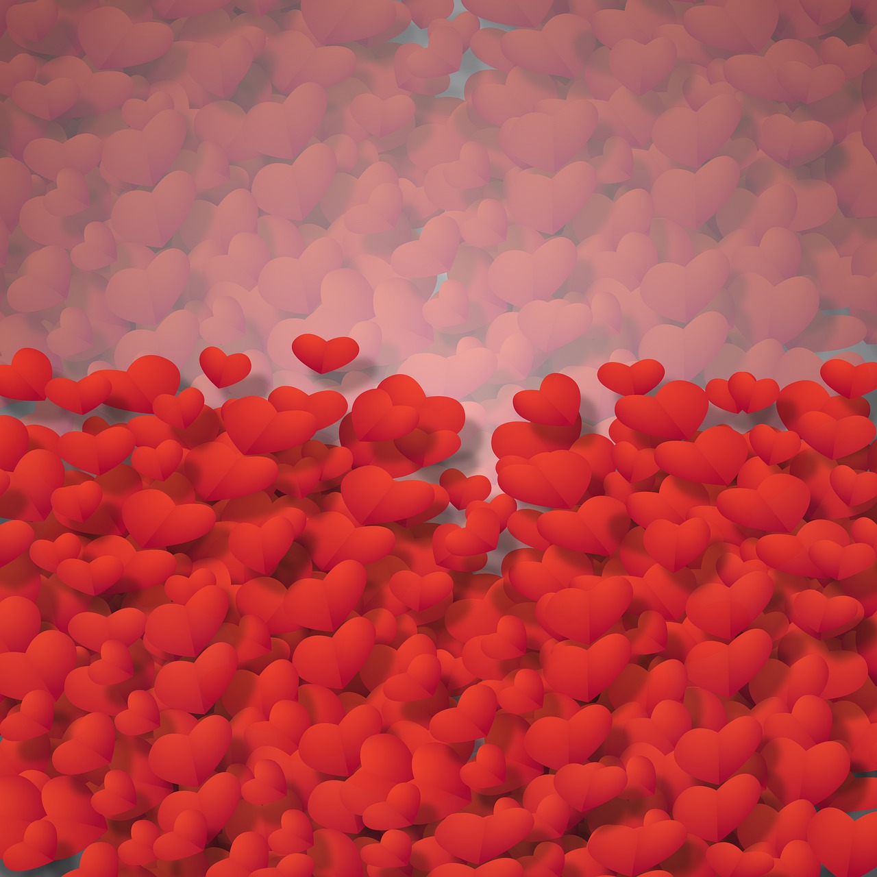 Heart Wallpaper Background Free Photo - Wrapping Paper - HD Wallpaper 