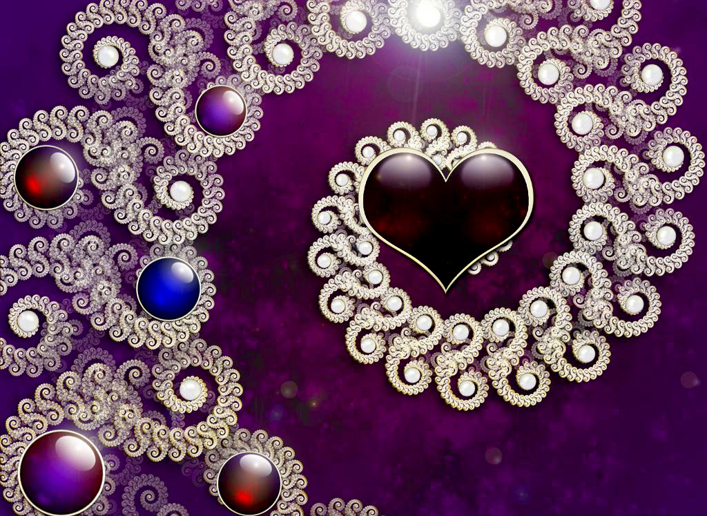 Love Wallpapers Free - Love Heart Wallpaper Hd For Desktop - HD Wallpaper 