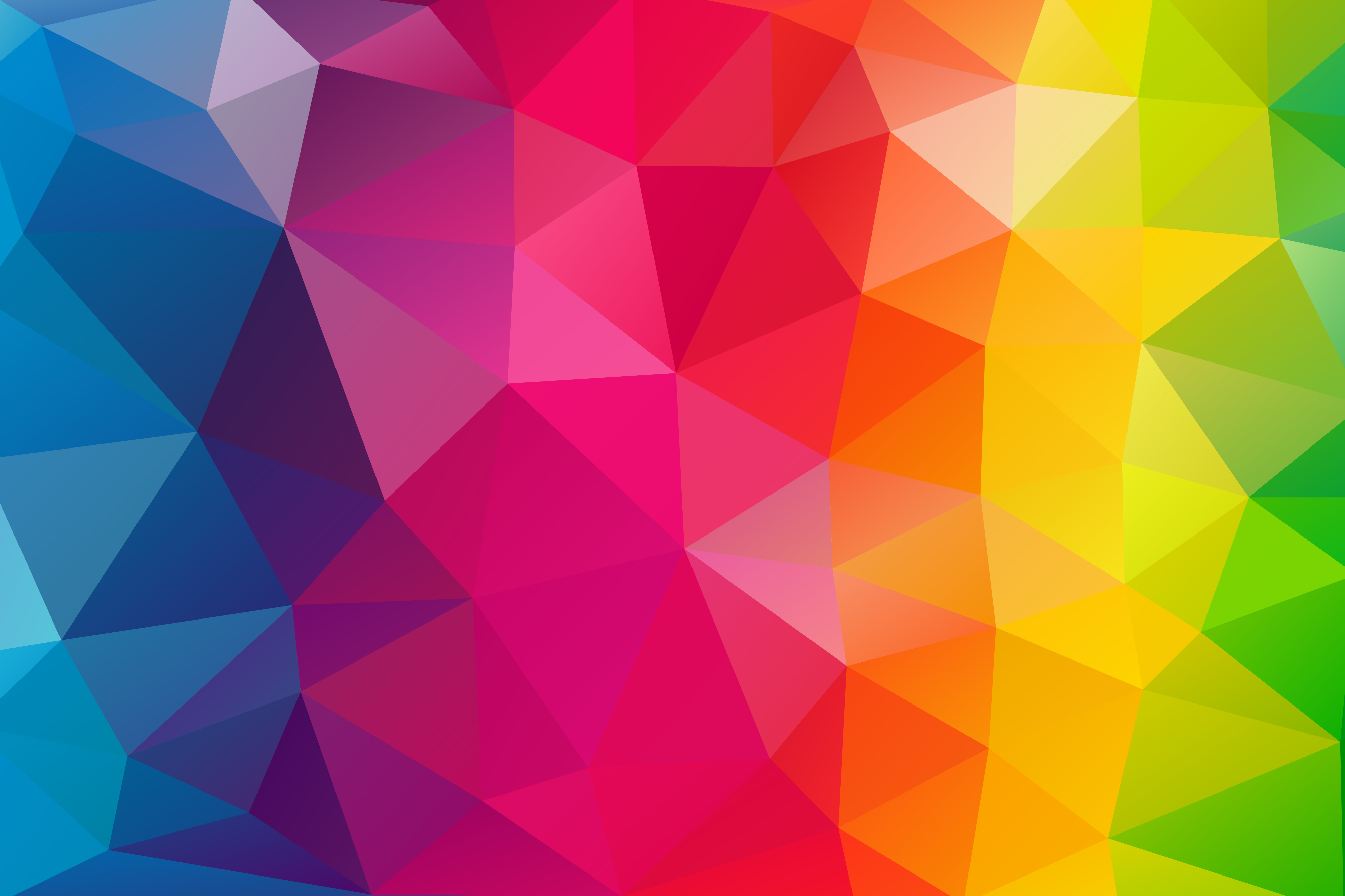 Colorful Background Triangles - HD Wallpaper 