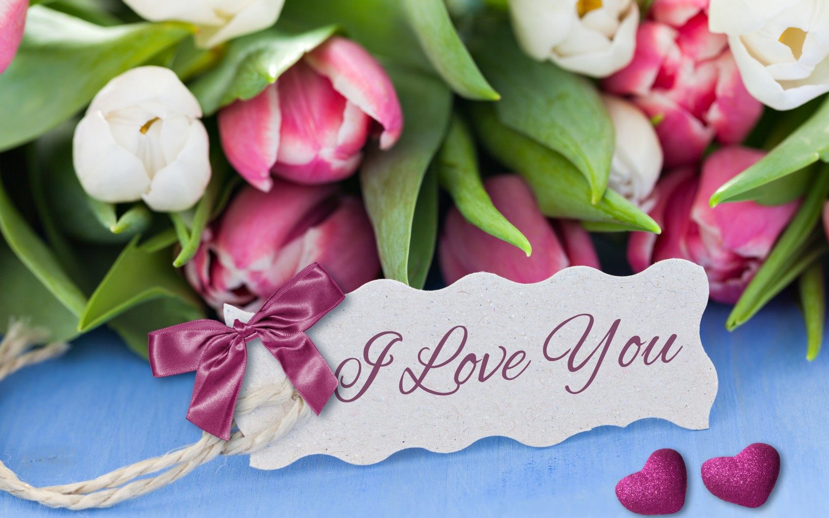 Heart Flowers Wallpapers - HD Wallpaper 