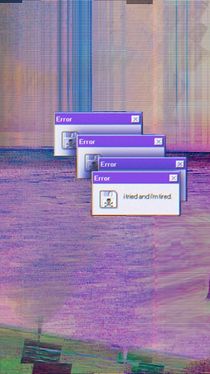 Wallpaper And Purple Image - Glitch Wallpaper 4k - HD Wallpaper 