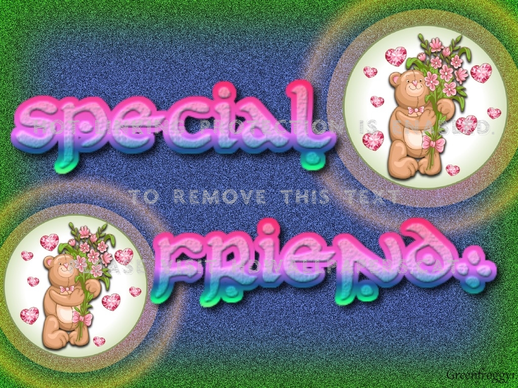 Special Friend Comment Creation Abstract 3d - Cake Decorating - HD Wallpaper 