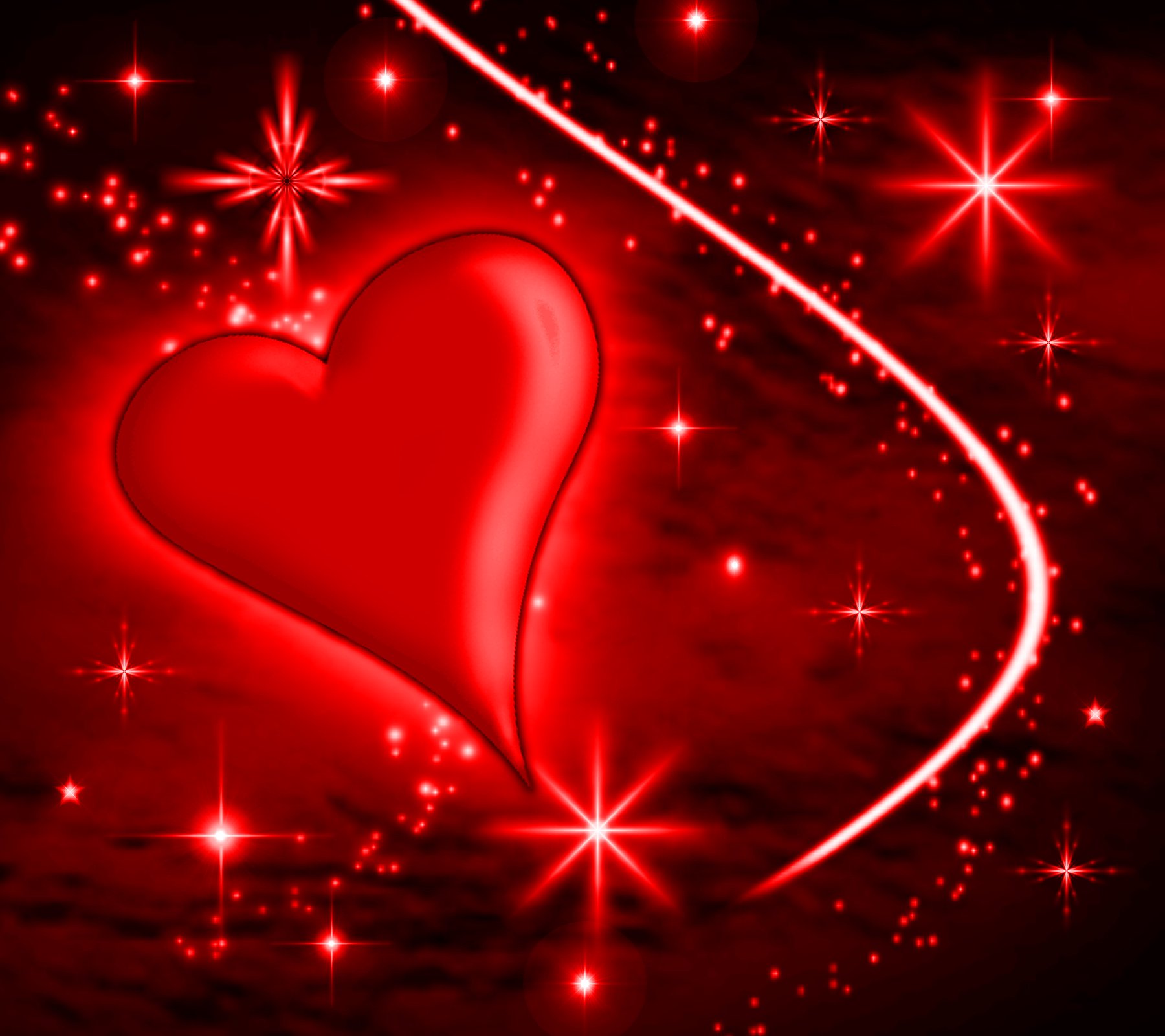 Red Heart Background Hd Wallpapers - Heart With Plasma Red - 1800x1600  Wallpaper 