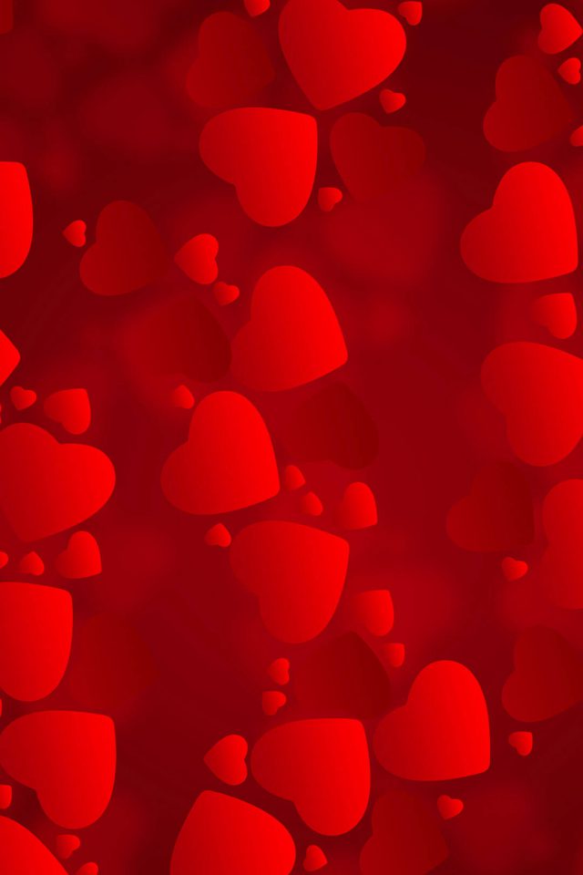 Love Iphone Hearts Iphone Wallpaper - Circle - HD Wallpaper 