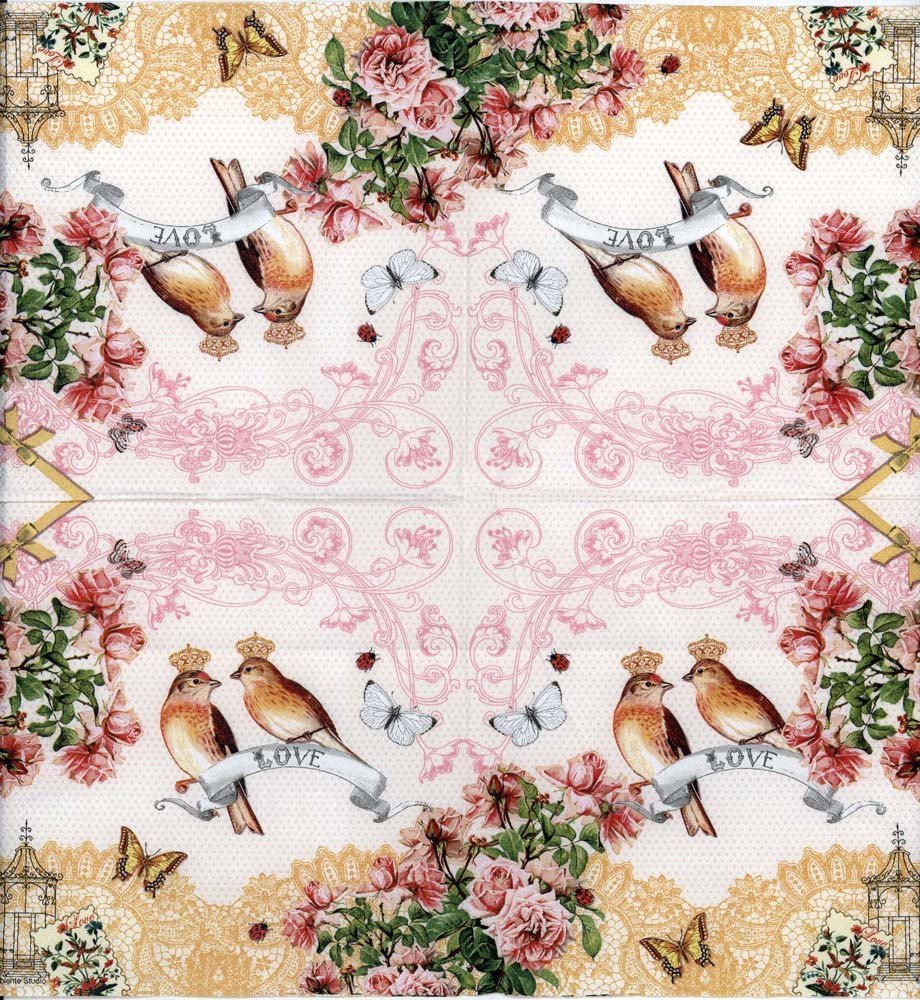 Decoupage Paper Napkins - Motif - HD Wallpaper 