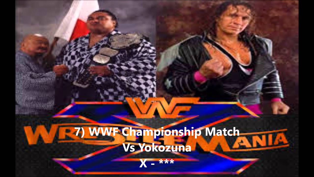 Bret Hart Vs Yokozuna Wrestlemania 10 - HD Wallpaper 