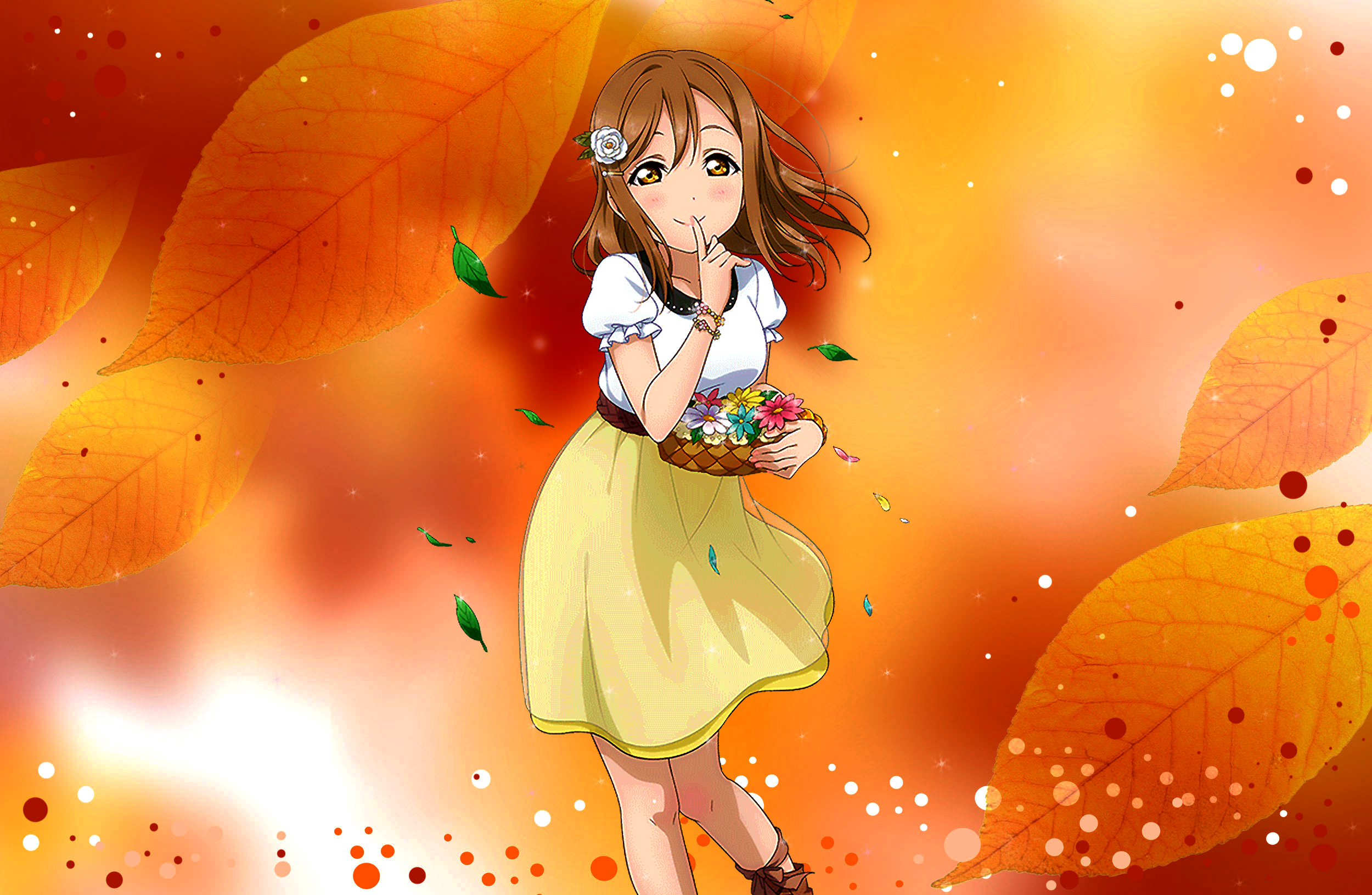 Love Live Wallpaper Hanamaru - HD Wallpaper 