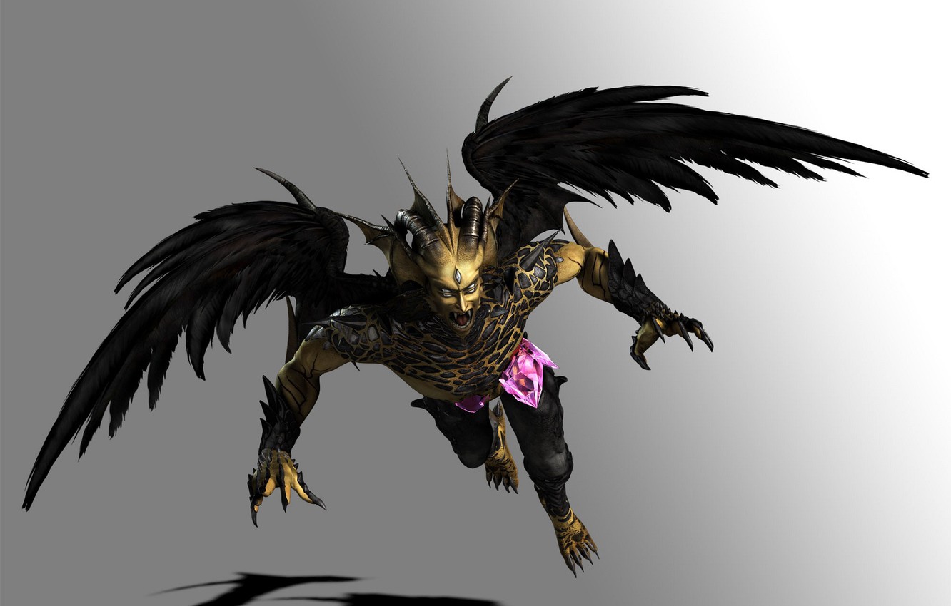 Photo Wallpaper The Demon, Attack, Claws, Fangs, Horns, - Innocent Devil Castlevania Curse Of Darkness - HD Wallpaper 