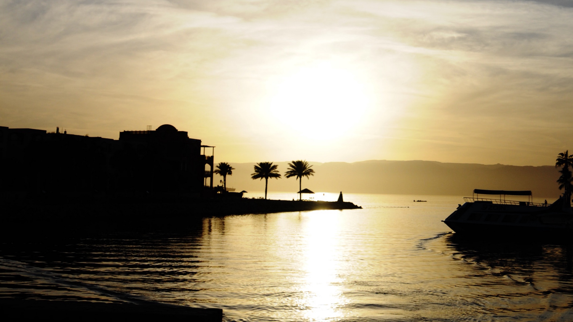 Wallpaper Sea, Sun, Sunshine, Twilight, Bay - Wallpaper - HD Wallpaper 