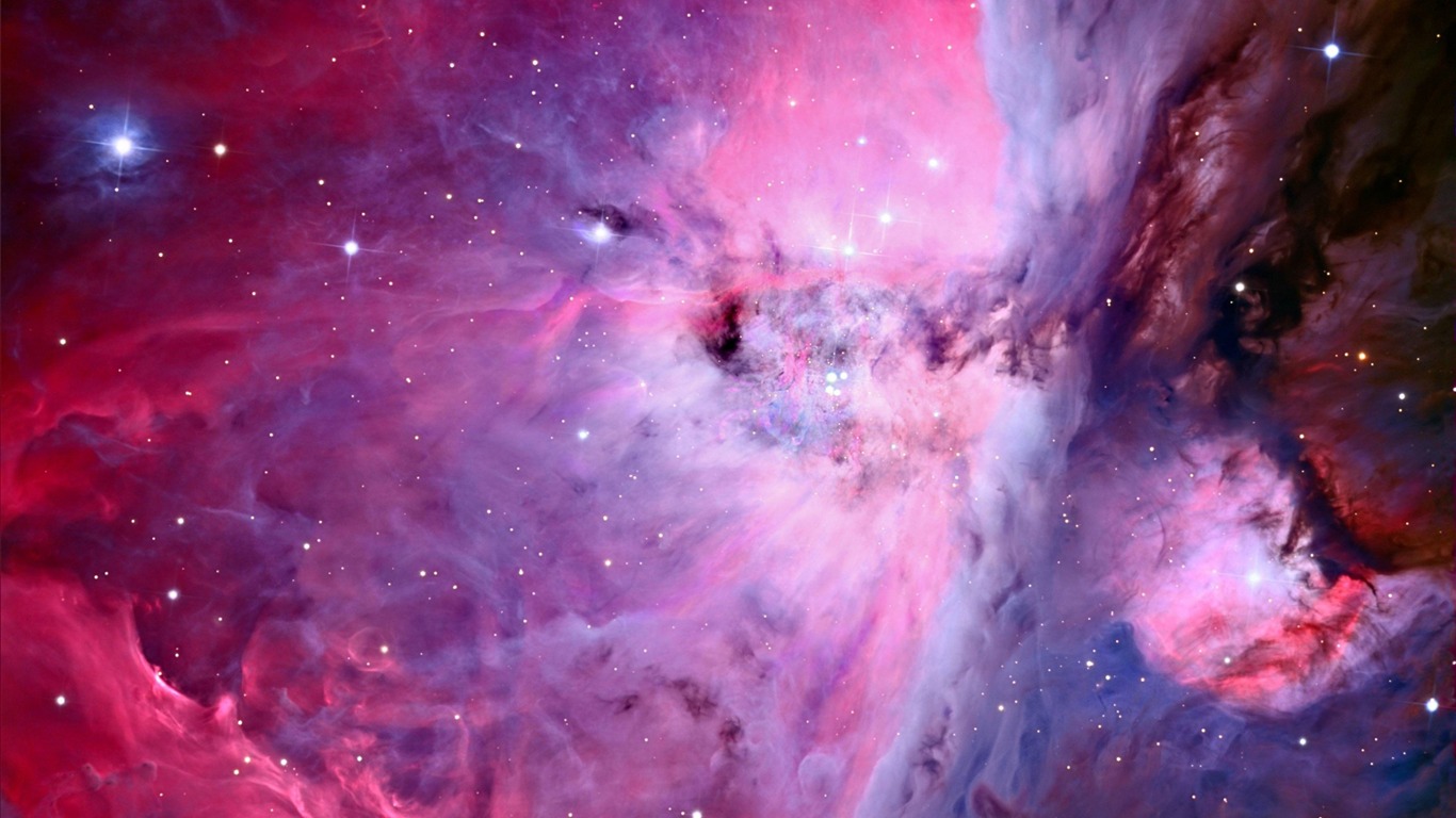 Purple Nebula Stars-expanse Space Hd Wallpaper2016 - Pink Galaxy Wallpaper 4k - HD Wallpaper 