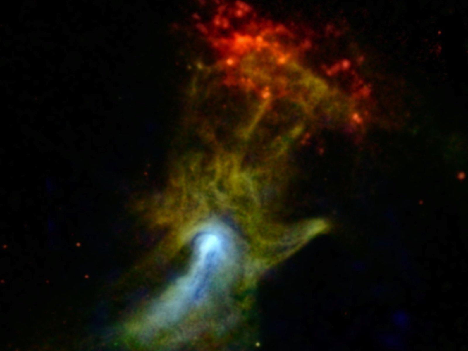 Ghost Hand Of God Space - HD Wallpaper 