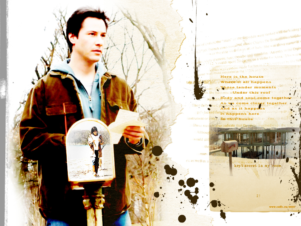 The Lake House - Movie Lake House Illustration - HD Wallpaper 