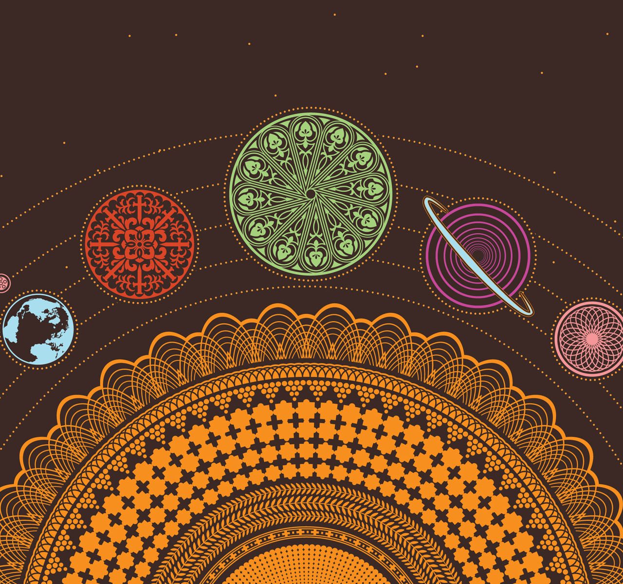 Solar System Art - HD Wallpaper 