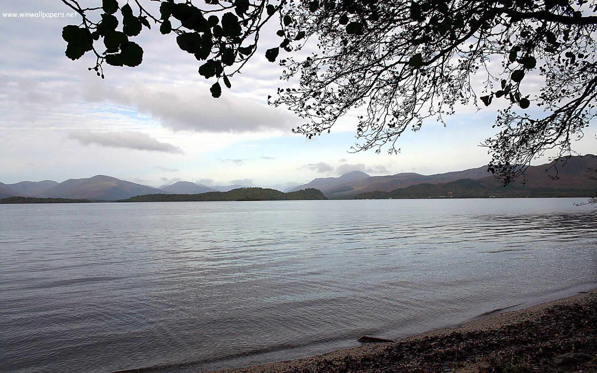 Beautiful Lake View - Wallpaper - HD Wallpaper 