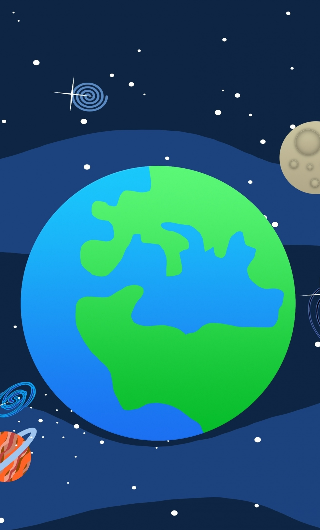 Digital Art, Space, Planets, Earth, Solar System, Wallpaper - HD Wallpaper 