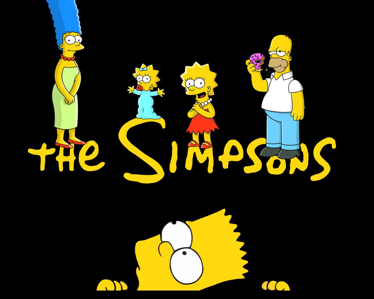 The Simpsons Family Wallpaper For Android - HD Wallpaper 