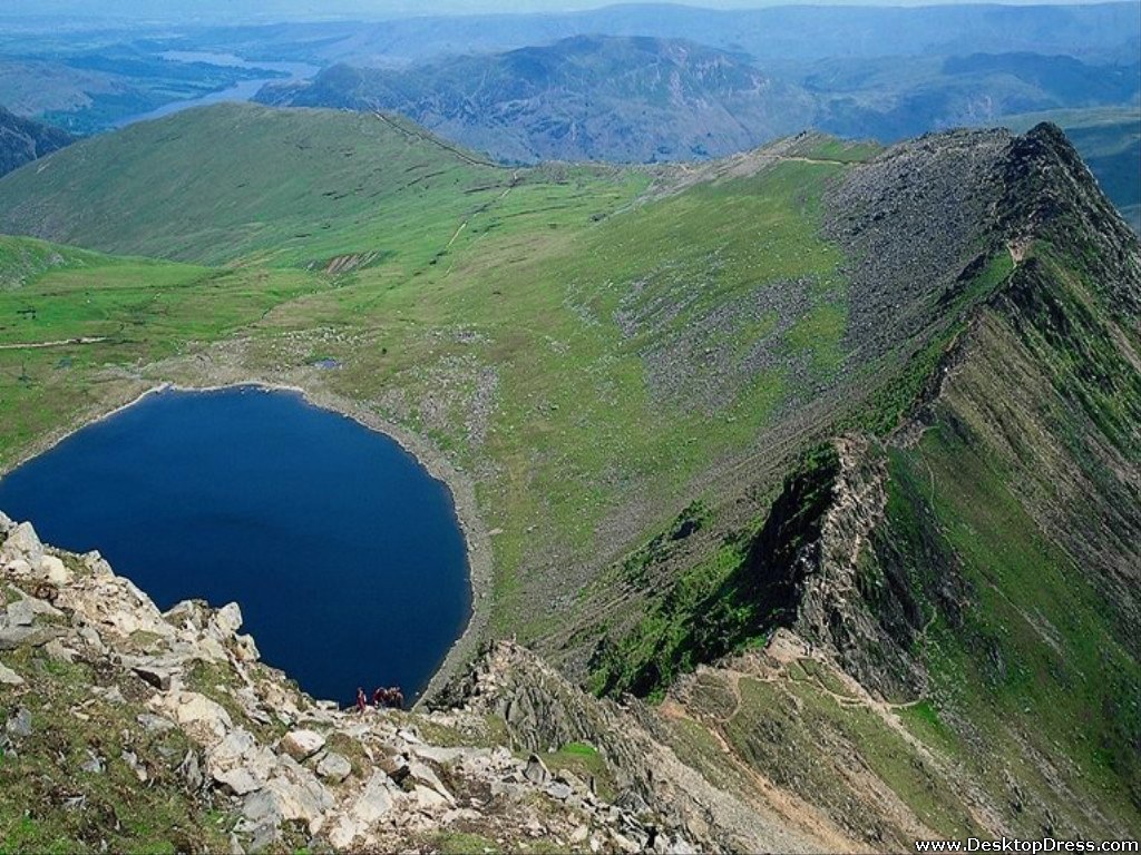 Beautiful Lake - Mount Scenery - HD Wallpaper 