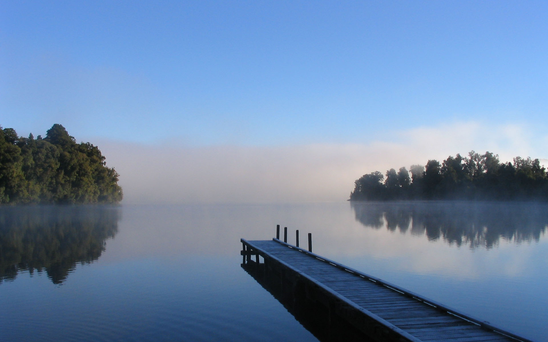 Greenery Lake - HD Wallpaper 