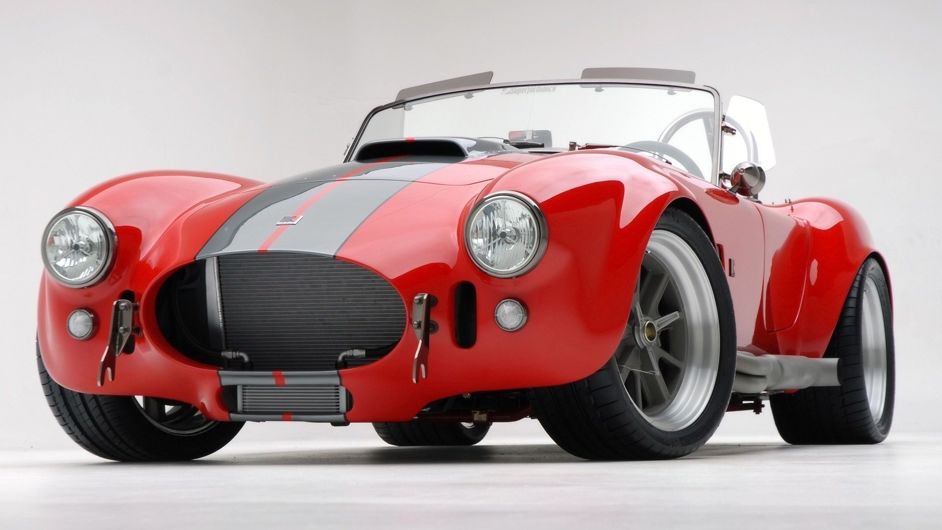 Red And Gray Shelby Cobra - HD Wallpaper 