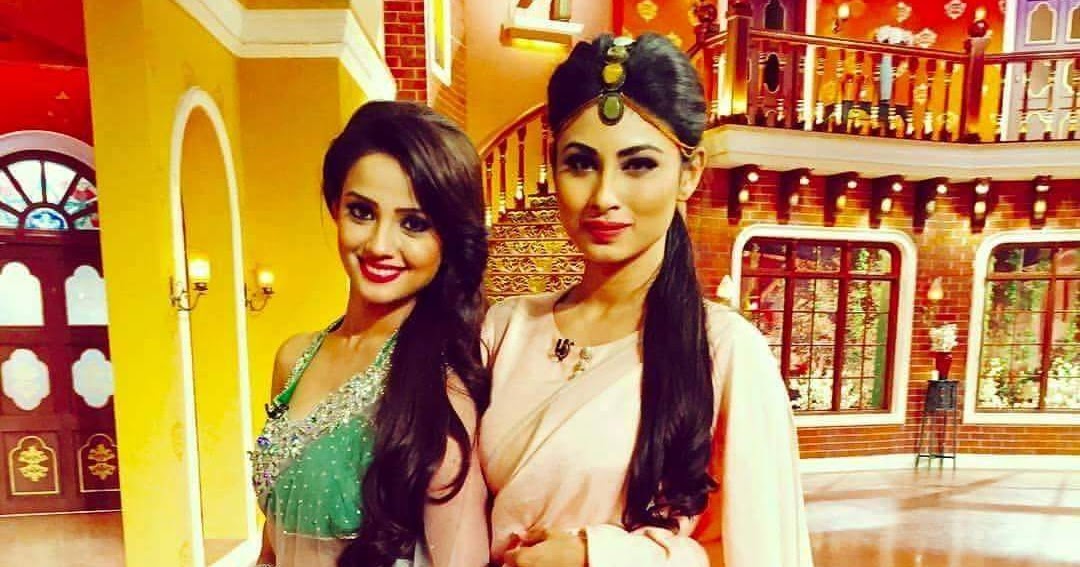 Mouni Roy And Adaa Khan In Saree - Mouni Roy And Adaa Khan - HD Wallpaper 