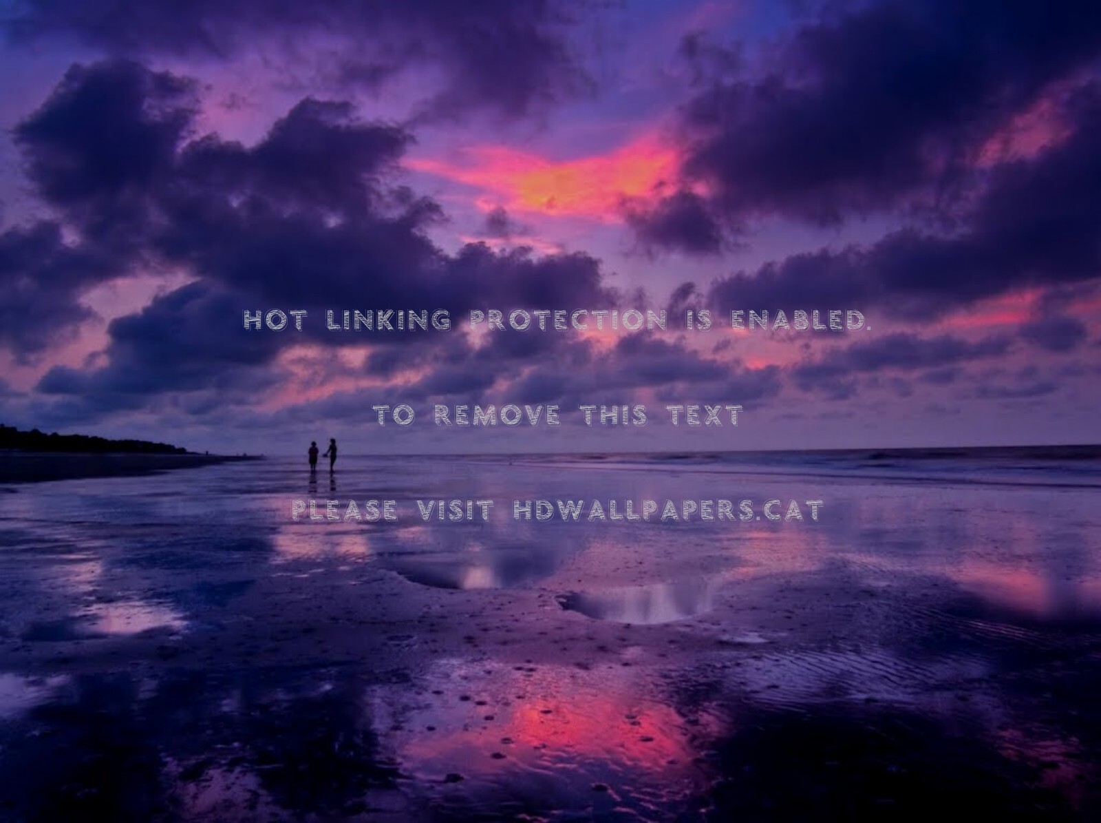 Purple Sunrise Reflection Ocean Pink Beach - Reflection - HD Wallpaper 