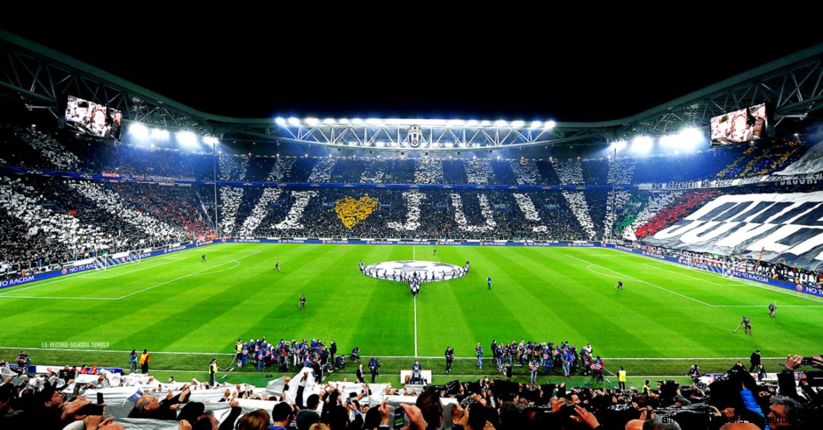 Juventus Fc Stadium Games Wallpaper - Juventus Stadium At Night - HD Wallpaper 