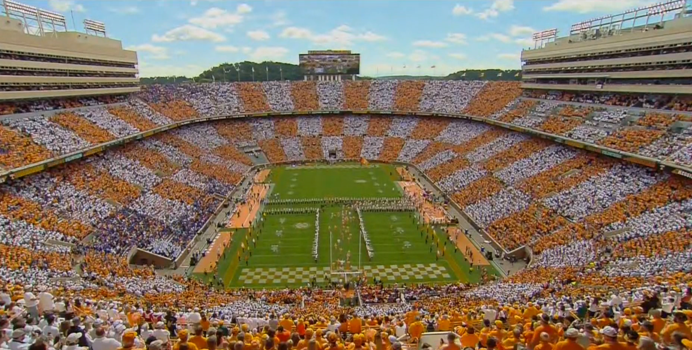 Tennessee Fans Successfully Checker Neyland Stadium - High Resolution Neyland Stadium - HD Wallpaper 