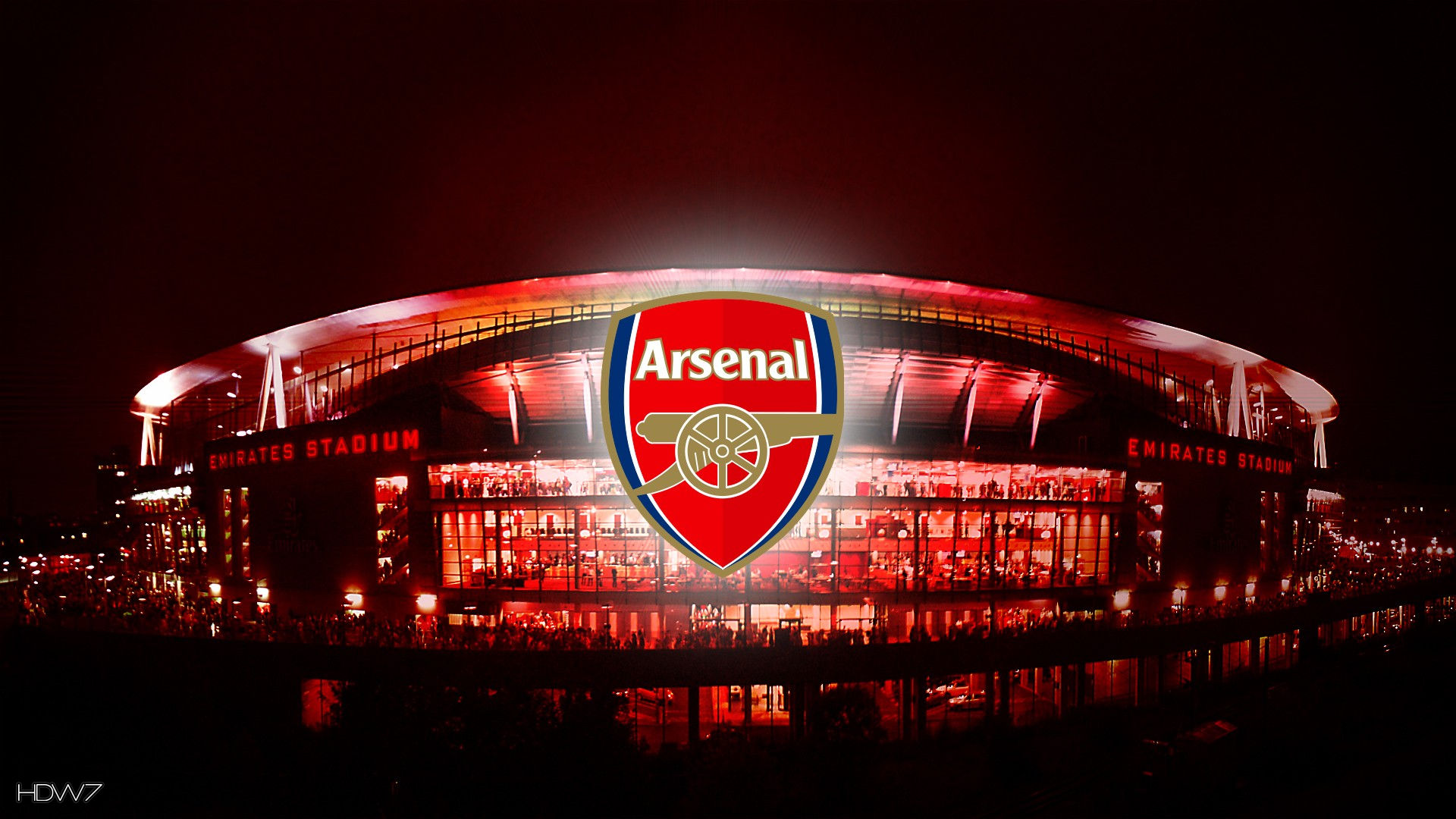 Arsenal Fc Emirates Stadium Wallpaper - Arsenal Desktop - HD Wallpaper 